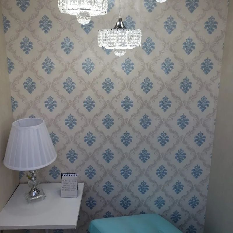 papel-de-Parede-Arabesco-bege-e-azul