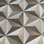 zoom-em-imagem-utilizada-Papel-de-Parede-3D-Bronze-Geometrico-Decoratto