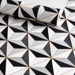 rolo-de-Papel-de-Parede-Preto-e-Branco-3D-Geometrico-