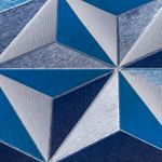 Detalhes-de-perto-do-Papel-de-parede-geometrico-tridimensional-azul