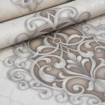 Papel-de-Parede-Bege-e-Marrom-NeoArabesco-Decoratto