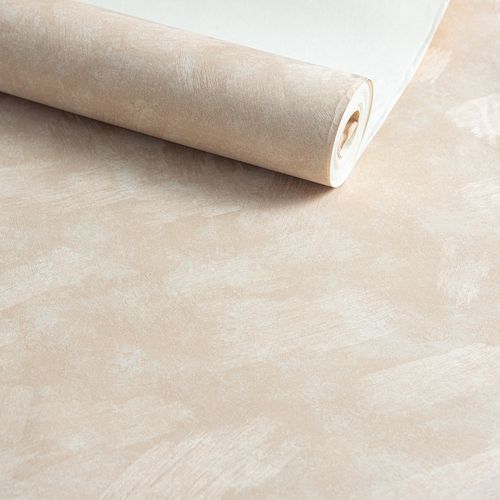 Papel de Parede Decoratto Bege Mescla Artístico - Medidas: 10 metros x 53 cm