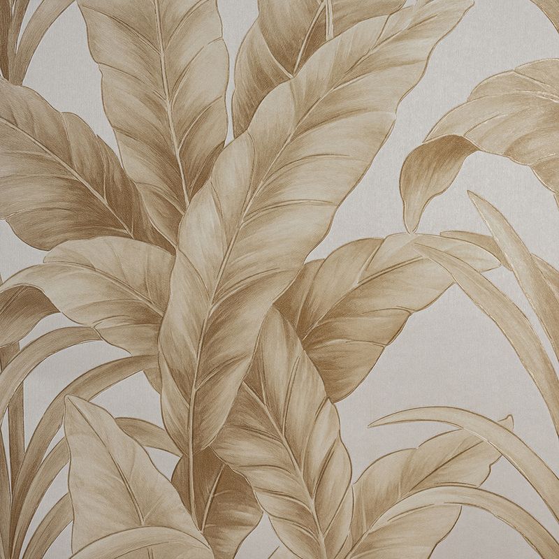 Papel-de-Parede-Folhas-Bege-e-Creme-Decoratto
