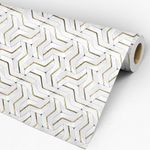 papel de parede pattern geometric 3d