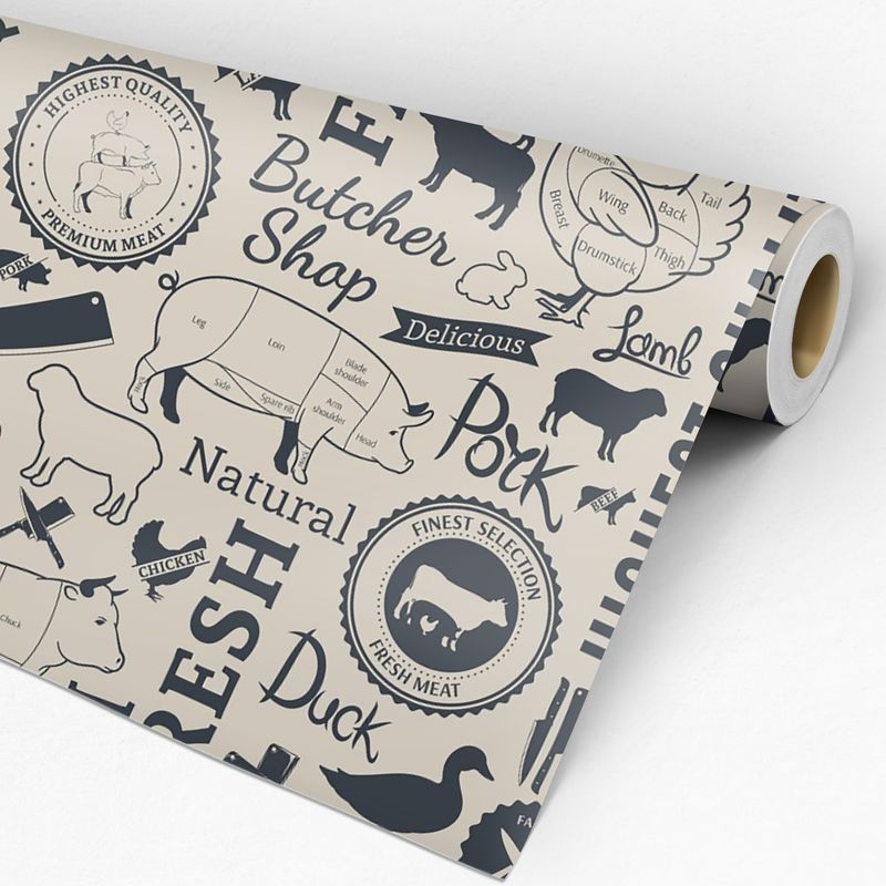 papel de parede area de churrasco