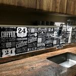 Papel de Parede Adesivo Gourmet Cafeteria Good Food Coffe Café