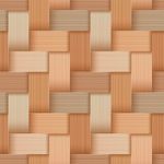 Papel de Parede Adesivo Madeira Trançada