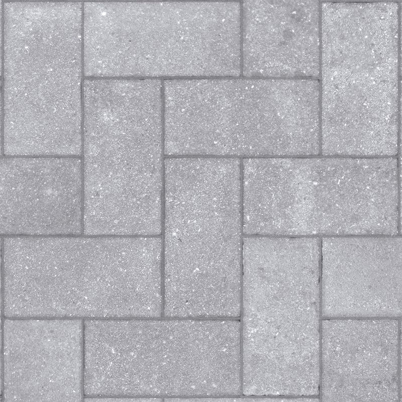Papel de Parede Adesivo Pedra Cinza Tijolinho
