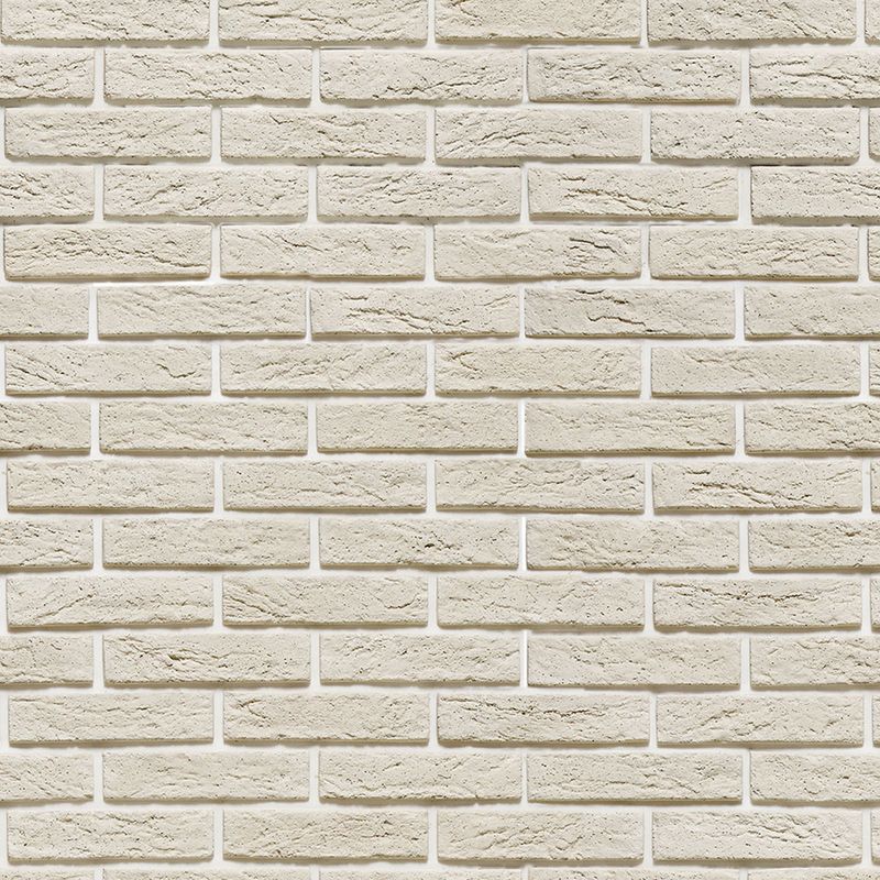 Estampa de papel de parede adesivo tijolinho bege