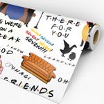 Papel De Parede Adesivo Teens Geek Série Friends