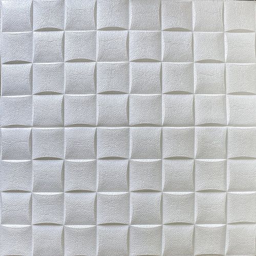 Placa Painel 3D de Espuma Autoadesivo para Revestimento 70 x 70 cm - Modelo: Triunfo