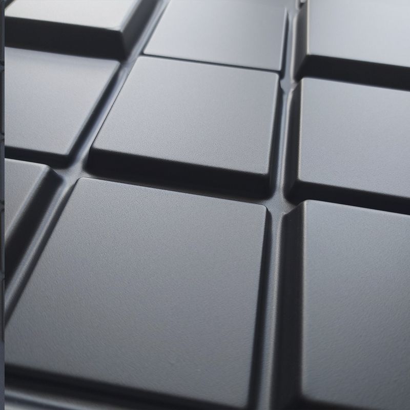 Placa-3D-Adesiva-Pixel-Preta-50-x-50-detalhes-