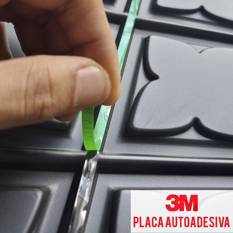 Placa-3D-Adesiva-Veneto-Preta-50-x-50