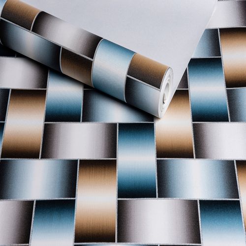 Papel de Parede Audacity Matrix Colors - Medidas: 10 metros x 53 cm
