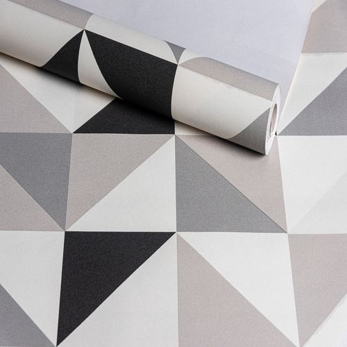 Papel de Parede Audacity Veneto Cinza - Medidas: 10 metros x 53 cm
