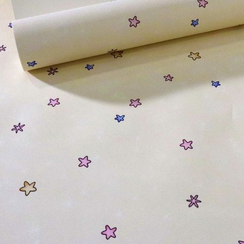 Papel de Parede Infantil Estrelas