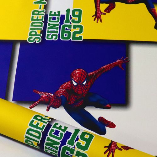 Papel de Parede Infantil Homem Aranha - Medidas: 10 metros x 53 cm