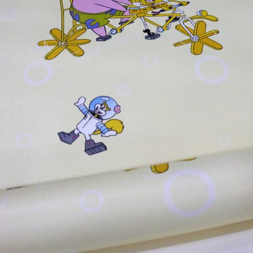 Papel de Parede Infantil Bob Esponja - Medidas: 10 metros x 53 cm