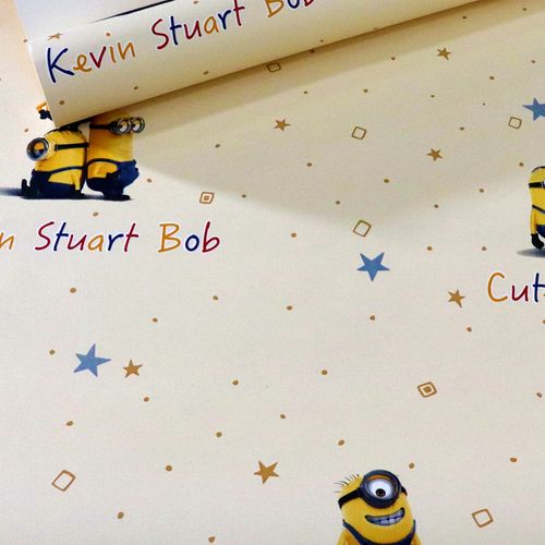 Papel de Parede Infantil Minions