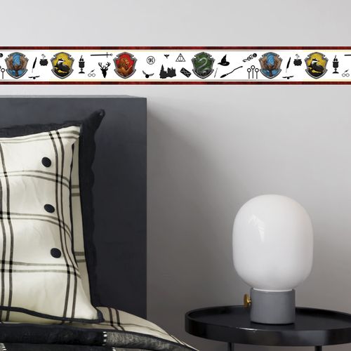 Faixa Decorativa Autoadesiva Coleção Teen 100 x 15 cm - Tema: Harry Potter