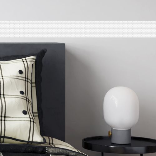 Faixa Decorativa Autoadesiva Coleção Casa Decor 100 x 15 cm - Tema: Tijolo