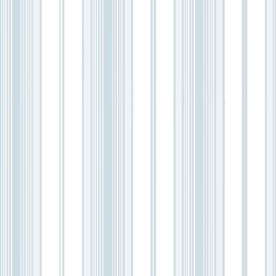Papel de Parede Adesivo Listrado Tons Pastéis Azul e Verde - Medidas: 48 x  300 cm | GF Casa Decor - GF Casa Decor, image size:1080x1080