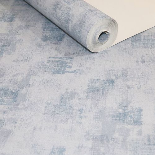 Papel de Parede Pastilha Pequena Azul - Medidas: 10 metros x 53 cm