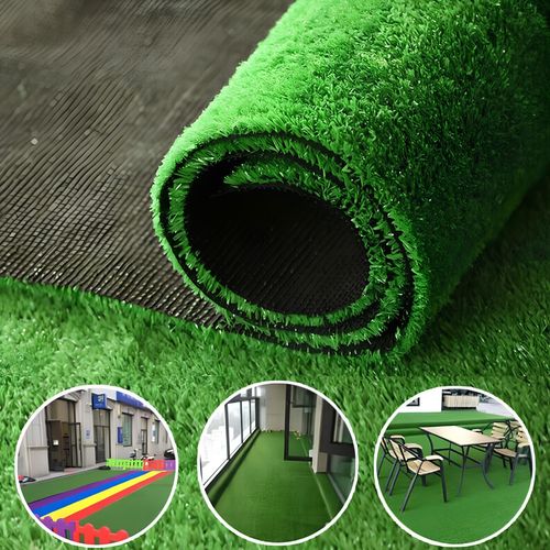 Grama Sintética Artificial Decorativa com Proteção UV e Anti-Fungo com 1m² (Metro Quadrado) - Espessura: 12mm