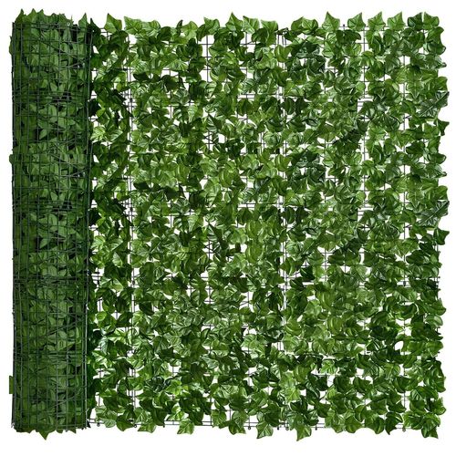 Muro Inglês Folhagem Ficus Planta Artificial Jardim de Inverno Vertical 3 X 1 M