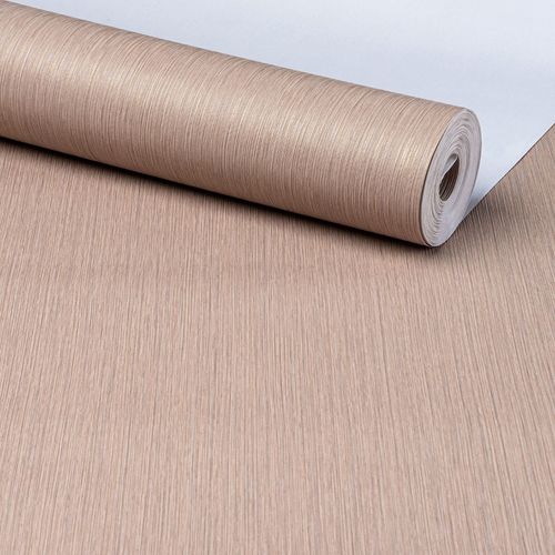 Papel de Parede Vinílico Ranhura Marrom Gold - Medidas: 10 metros x 53 cm