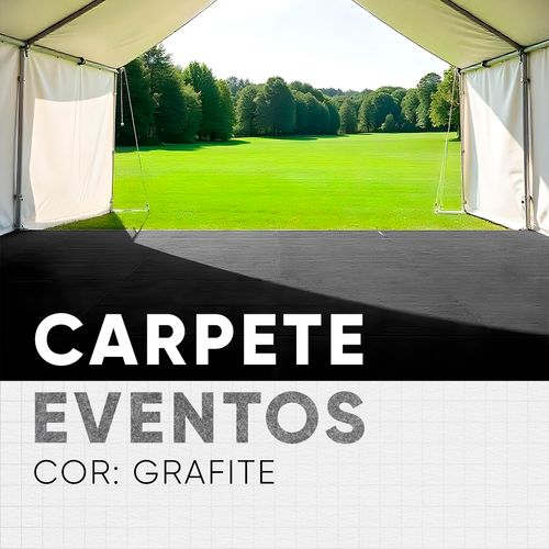 Carpete Forração Grafite Fibra De Pet 2mm 1M²