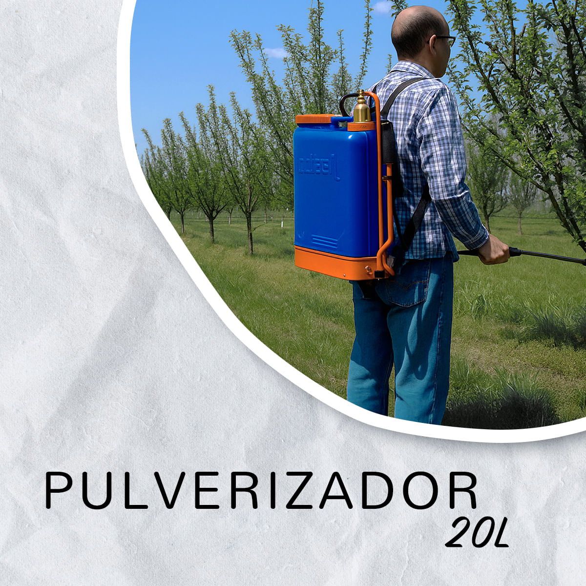 Pulverizador Costal Manual Jecttq Profissional 20 Litros