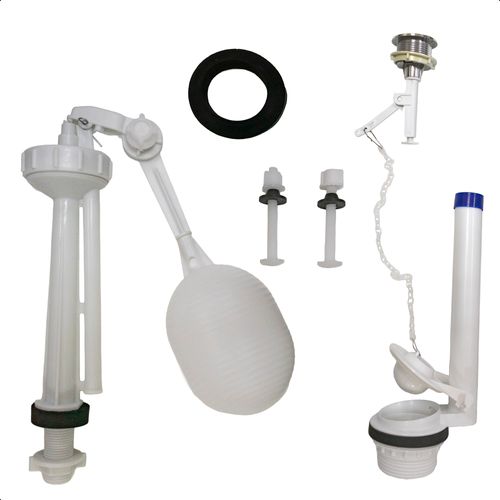 Válvula Universal Com Boia Para Caixa Acoplada